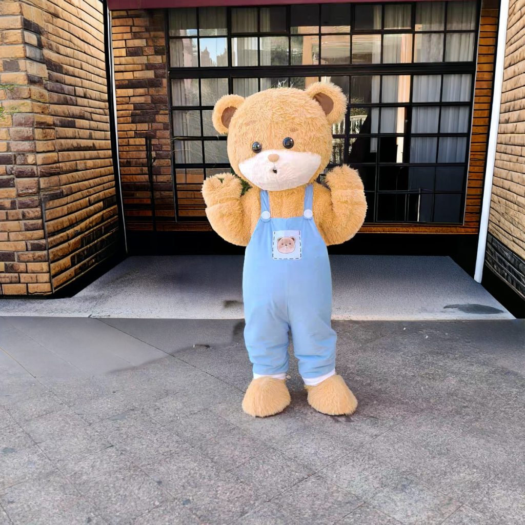 Cute bear mascot